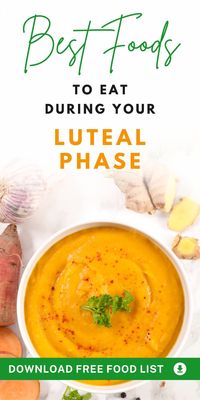 Explore the ultimate luteal phase food list with our guide to cycle syncing. Discover the best luteal phase foods to eat and get inspired by nutritious luteal phase meals. Learn how to balance your diet during this phase to support your well-being, stabilize mood swings, and manage cravings with the right foods for optimal cycle syncing.