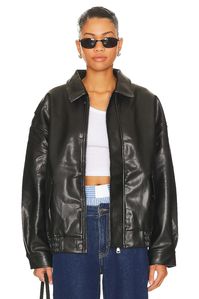 LIONESS Kenny Bomber in Jet Black | REVOLVE