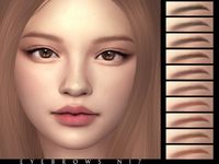 Eyebrows N17 – LutessaSims