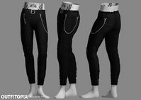 BLACKING Pants | BLACKing Collection | Simsplify on Patreon