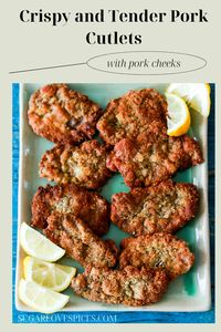 Crispy and Tender Pork Cutlets, so delicious and full of flavor. From the crispy golden breaded coating to the luxuriously tender and juicy inside, I think your whole family is going love these! It is such an easy recipe that you have to try to know!