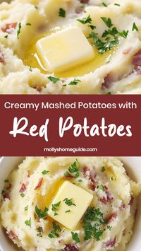 Indulge in the creamy goodness of mashed potatoes made with tender red potatoes. This classic side dish is perfect for any meal, whether it's a special holiday feast or a casual weeknight dinner. The rich flavor and smooth texture of the red potatoes will leave your taste buds wanting more. Try this recipe for mashed potatoes with red potatoes today and elevate your dining experience to a whole new level!