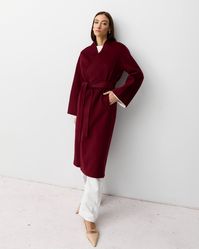 THE MODERN COAT - BURGUNDY
    
    
    
      – THE CURATED