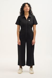 Ragan Jumpsuit: ORGANIC COTTON - Black – Lucy & Yak