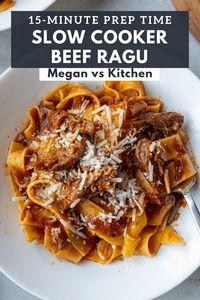 Slow Cooker Beef Ragu