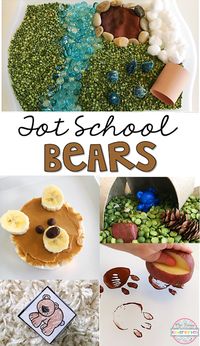 Do your kids LOVE Brown Bear, Brown Bear as much as mine? If so find tons of Bear themed activities for tot school, preschool, or the kindergarten classroom here.