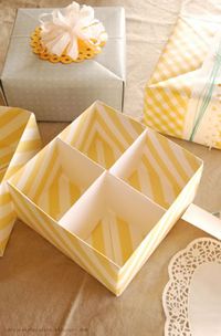 Make your own gift box with lid