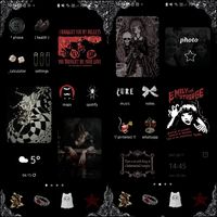 dark phone theme part 1