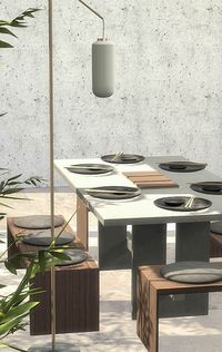 KHD Boketto Dining Set | Kerrigan House Designs on Patreon