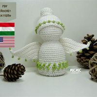 Create your own adorable angel with this easy-to-follow crochet pattern! Perfect for beginners and experienced crocheters alike, this pattern will guide you step-by-step to create a beautiful, handmade angel figure. Whether you're making a sweet gift, a holiday decoration, or simply a charming addition to your collection, this angel crochet pattern is versatile and fun!