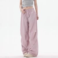 Larlige - Mid Waist Plain Wide Leg Pants | YesStyle