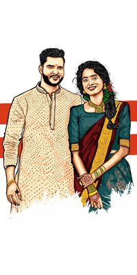 Kerala Wedding Gift art