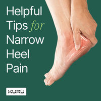 Constructed for the narrow heel with wide forefoot combination. Ah, there it goes again—your heel just slipped out of your shoe. For those with narrow heels, this can be an all-too-familiar feeling. KURU offers some of the best walking shoes for narrow heels that offer stretchy uppers or adjustable straps that hug the ankle and heel for maximum support.