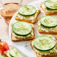 Savory Cucumber Sandwiches