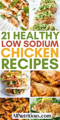 Explore savory chicken dinner recipes perfect for quick and easy meals. Low in sodium and great for your healthy meal plan to help you meet your weight loss goals. Full of flavors, they'll transform your dinner table into a nutrition powerhouse without compromising on taste. Indulge in these delicious, heart-healthy dishes that put your wellness first.