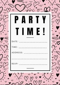 Beautiful Party Invitations | FREE Printables | OHbaby!