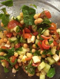 Chickpea Salad 21 Day fix approved