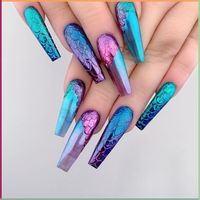 Explore 28 breathtaking mermaid nails that blend art with oceanic charm. From glittery scales to aquatic hues, discover nail designs perfect for fashion-forward mermaids. Embrace your love for the sea with these enchanting, trendy manicures ideal for any occasion. Find your favorite mermaid-inspired look today!