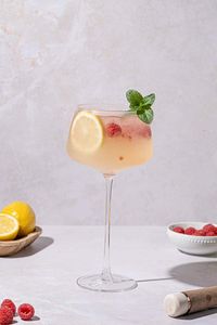 Raspberry Limoncello Spritz Cocktail