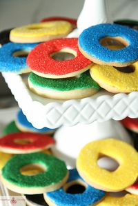 Olympic Ring Cookies | Party Treats