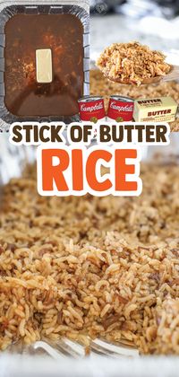 Stick of Butter Rice Recipe