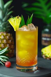 Indulge in the tropical flavors of pineapple and orange with our refreshing non-alcoholic Jungle Bird mocktail recipe. Perfect for summer parties or anytime you're craving a delicious fruity drink. #MocktailRecipe #NonAlcoholicDrink #TropicalDrink