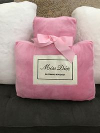 Dior Christmas. Designer Christmas. Luxury Christmas. Pillow. Christmas 2017