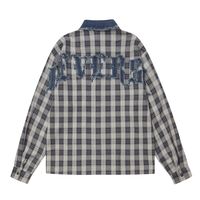 Product information: Pattern: Plaid Color: GC-4152-1 Gray (male),GC-4152 Gray (female) Version: Loose Fabric name: Polyester Applicable Gender: Male Applicable age group: Adult Sleeve length: long sleeve Craft: embroidery/embroidery Sizing Information: Size: S,M,L,XL Size: ﾠ Women: ﾠﾠﾠ Man: Note: 1. Asian sizes are 1 to 2 sizes smaller than European and American people. Choose the larger size if your size between two sizes. Please allow 2-3cm differences due to manual measurement. 2. Please chec