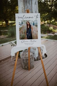 "This graduation welcome sign template features a minimalist design, a handwritten font and it's the perfect way to add style to your event! You can edit the text, font color, add photos and background color to add your own accent and match to your event style! 100% editable graduation party welcome sign with digital download! This template can be edited through Corjl.com, a free online tool that allows you to personalize your designs right after purchasing and instant download them! ----------------------------- TRY THE DEMO! Try before you buy! Copy and paste the URL below to demo: https://www.corjl.com/d/7D118 Best on desktop. Mobile functions are limited! ----------------------------- MATCHING ITEMS! https://www.etsy.com/shop/AyaPaperBoutique?search_query=LAURA ------------------------