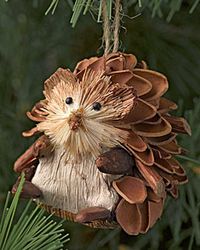 Sweet hedgehog ornament