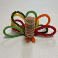 Pipe Cleaner Turkey: A Colorful, Fun Kids Craft - My Growing Creative Life