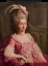 ca. 1780 Maria Teresa of Savoy, countess of Artois by an unknown artist