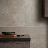 New Rock Tortora Taupe 12x24 Matte Porcelain Tile | Tilebar.com