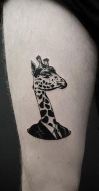 << Check out more Giraffe Tattoo and Ideas #girlytattoos #tattooideas #tattoodesigns #tattoos #giraffe #animal