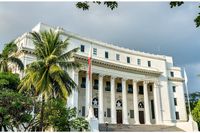 National Museum of Anthropology in Rizal Park - Manila, the Philippines