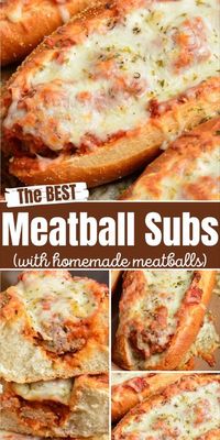 Meatball Sub is a hot delicious sandwich packed with tender Italian meatballs, marinara sauce, and gooey, melted Mozzarella Cheese. I’m sharing a few tips to make the best Meatball Subs right at home. You can easily make them with leftover meatballs or make meatballs specially for the subs ahead of time.