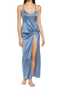 SKIMS Sandwashed Stretch Silk Sleep Slip available at #Nordstrom