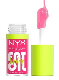 NYX Fat Lip Drip Oil in the shade Missed Call! An opaque, non-sticky formula that wears all day! #aesthetic #coquette #lipoil #lips #lipstick #beauty #makeup #popular #nyx #tiktok #buynow #amazon #amazonshopping #itgirl #fashion #ootd #outfit #ad