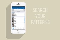 How to organize a mountain of sewing patterns with your phone  |  Colette Blog