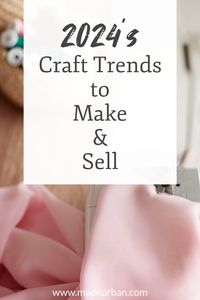 A list of craft products that have high search demand, low competition, and are seeing an increase of traffic on Etsy at the start of 2024