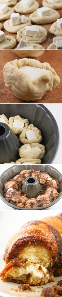 Cream Cheese Stuffed Monkey Bread