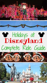 Holidays at Disneyland: Three Special Rides Bring Christmas Wonder & Cheer - Headed to Disneyland for the winter holiday season? Find out what special attractions to ride this year.