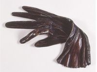 ...obsessed with collecting images of lost single gloves. It started at age 18 when I read André Breton’s ‘Nadja’ – a 1928 Surrealist masterpiece in which Breton illustrates some of the key tenets of Surrealist thinking: the trace, presence/absence, profane illumination and convulsive beauty.