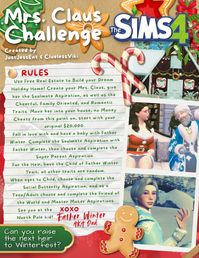 Can you raise the next heir to Winterfest? Find out in this new Sims 4 Challenge designed all around Holiday fun!