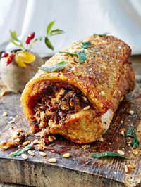 Pork loin & herby stuffing | Pork recipes | Jamie Oliver recipes