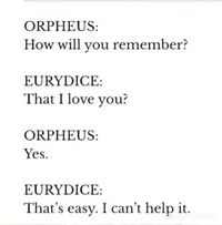 Orpheus and eurydice - greek myths