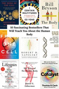 These are some bestselling, fascinating books that will teach you somethinew new about the human body.