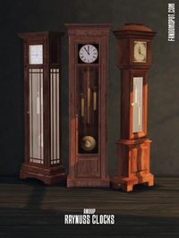 # 7 in our CC list of custom TS4 wall clocks