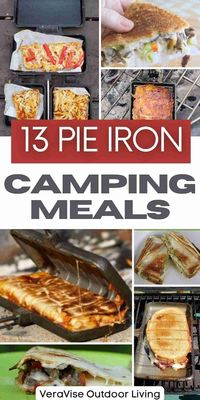 For simple and easy-to-make camping meals you can rely on a pie iron to do the job for you. These nifty and versatile cooking utensils are all you need to cook your favorite sandwiches and pizza recipes. Check out these 13 yummy pie iron camping meals that your whole family will enjoy.