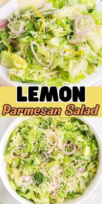 Lemon Parmesan Salad